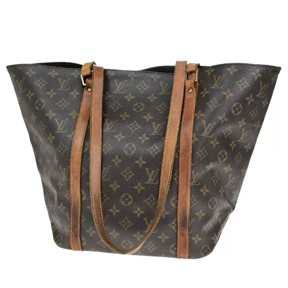 LOUIS VUITTON Sac Shopping Shoulder Tote Bag Monogram Leather BN M51108 67YF407 - Picture 1 of 16